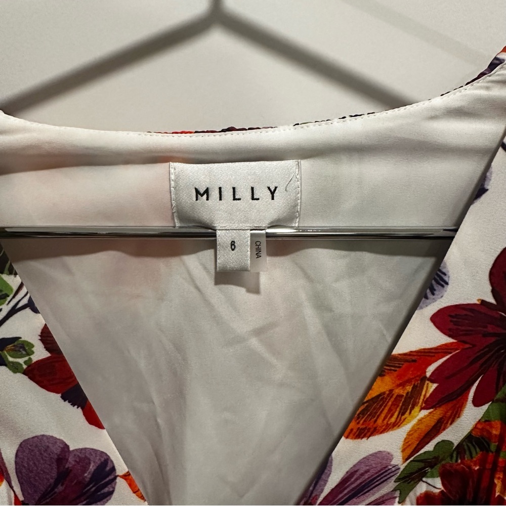 Milly - Liv Pleated Belted Minidress - EUC - Picture 5 of 6